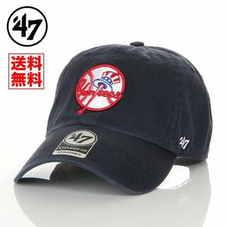 フォーティセブン(47 Brand)の新品 47BRAND NY ニューヨーク ヤンキース キャップ 紺 帽子(キャップ)