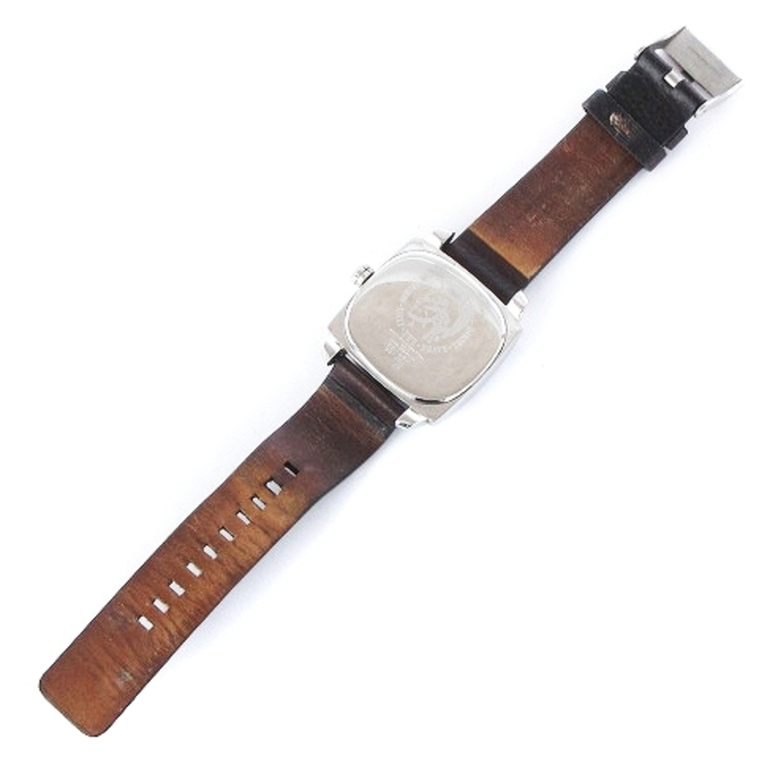ディーゼル 腕時計 DZ-1654 アナログ クォーツ ブルー シルバーカラー