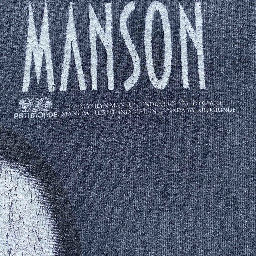 ジャスティンビーバー 着用 Marilyn Manson Tee XL Tシャツ