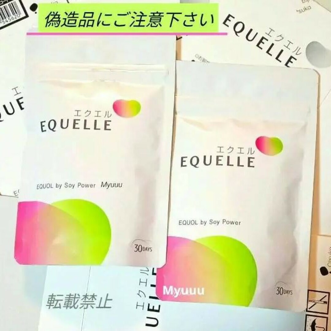 大塚製薬(オオツカセイヤク)の⚠️エクエルの偽造品に注意⚠️  正規品 大塚製薬 エクエル パウチ ２袋セット その他のその他(その他)の商品写真