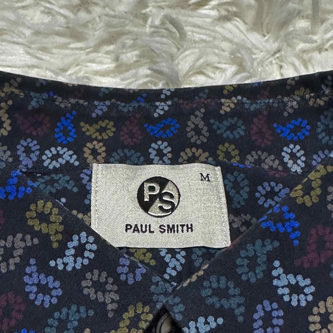 Paul Smith(ポールスミス)の【美品】PS Paul Smith 総柄 マルチカラー 長袖 シャツ M メンズのトップス(シャツ)の商品写真