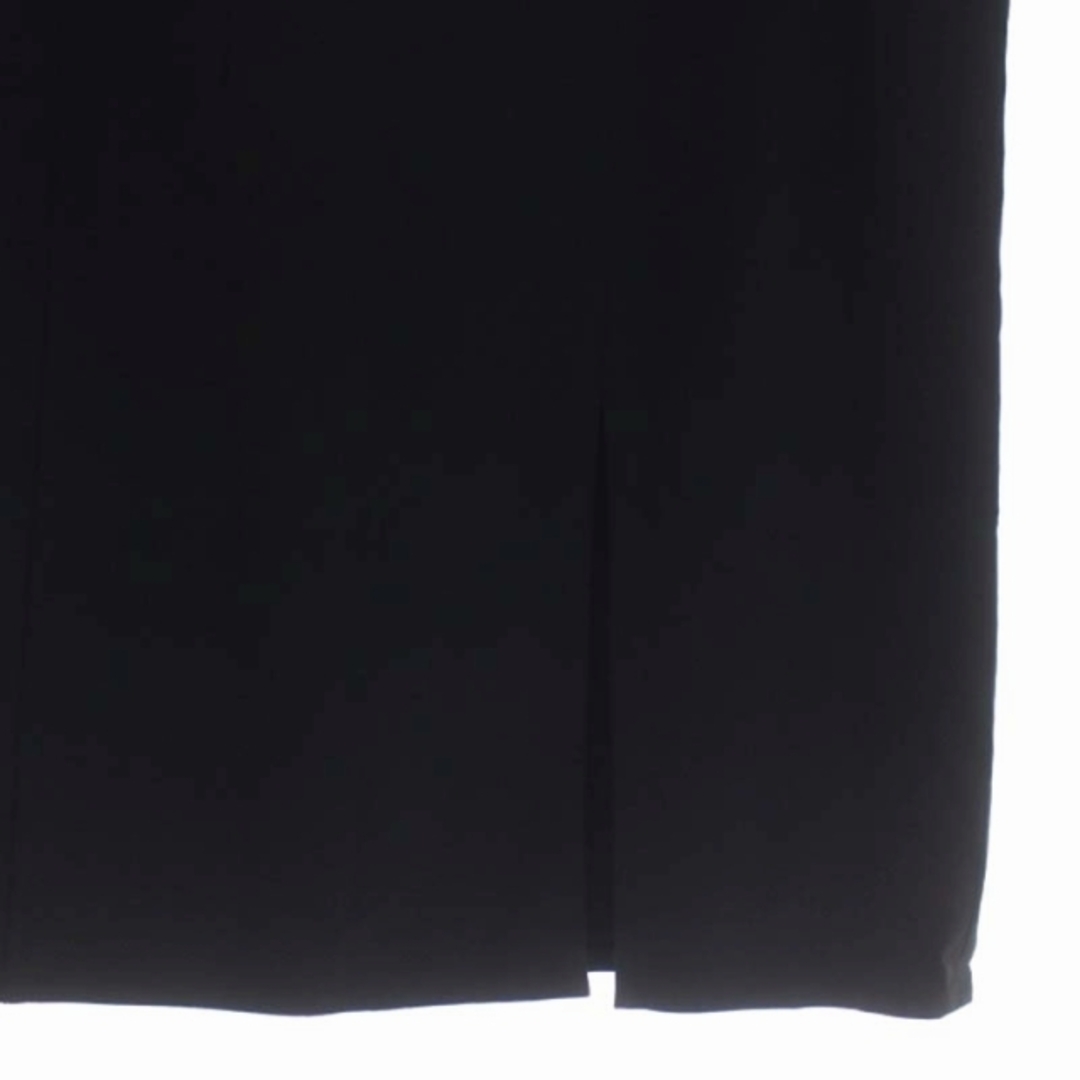 Christian Dior(クリスチャンディオール)のクリスチャンディオール スリットデザインタイトスカート 膝丈 ストレッチ 6 黒 レディースのスカート(ひざ丈スカート)の商品写真