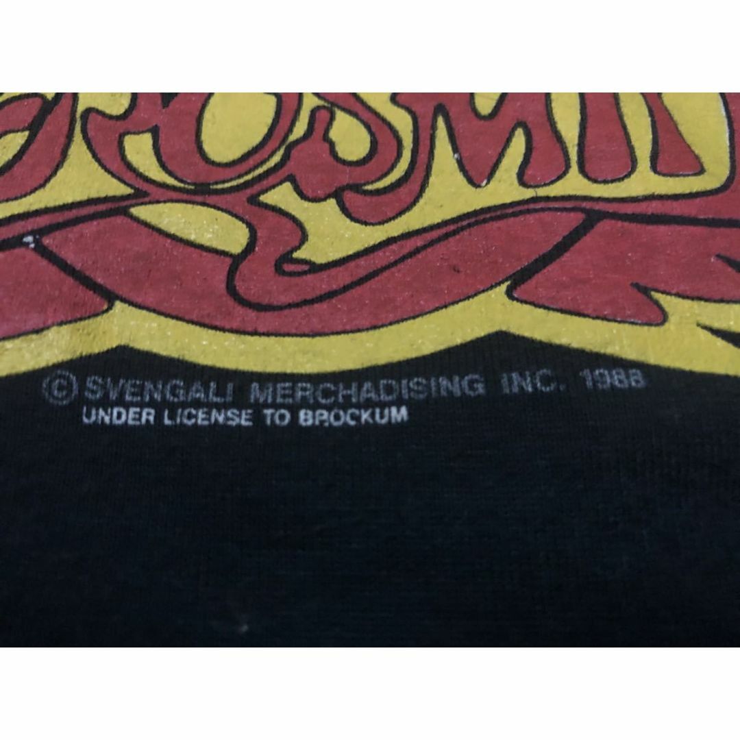 エアロスミス ヴィンテージTシャツ① コピーライトあり（1988年） M