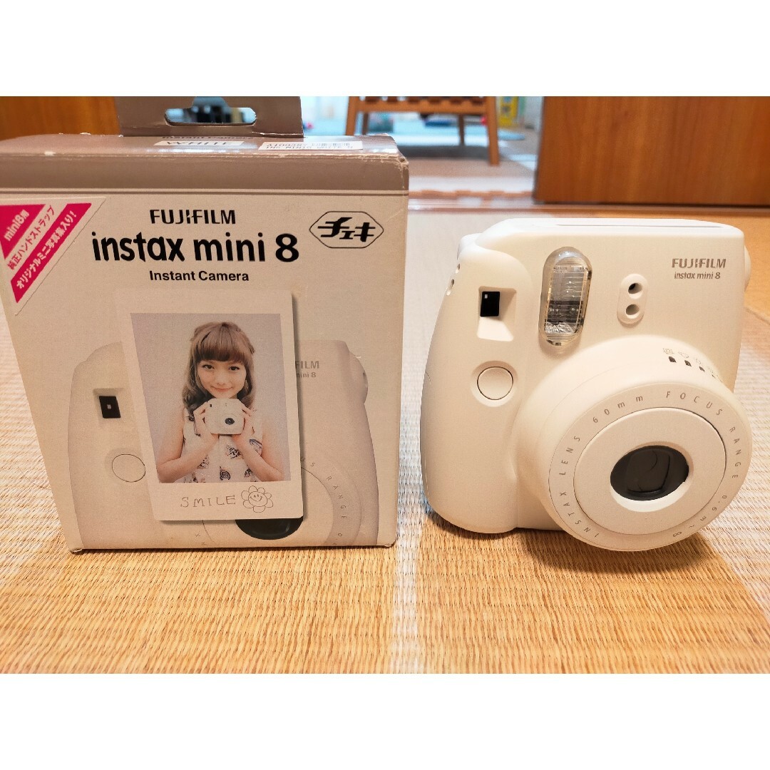 FUJIFILM チェキ instax mini 8 ホワイト　白 | フリマアプリ ラクマ