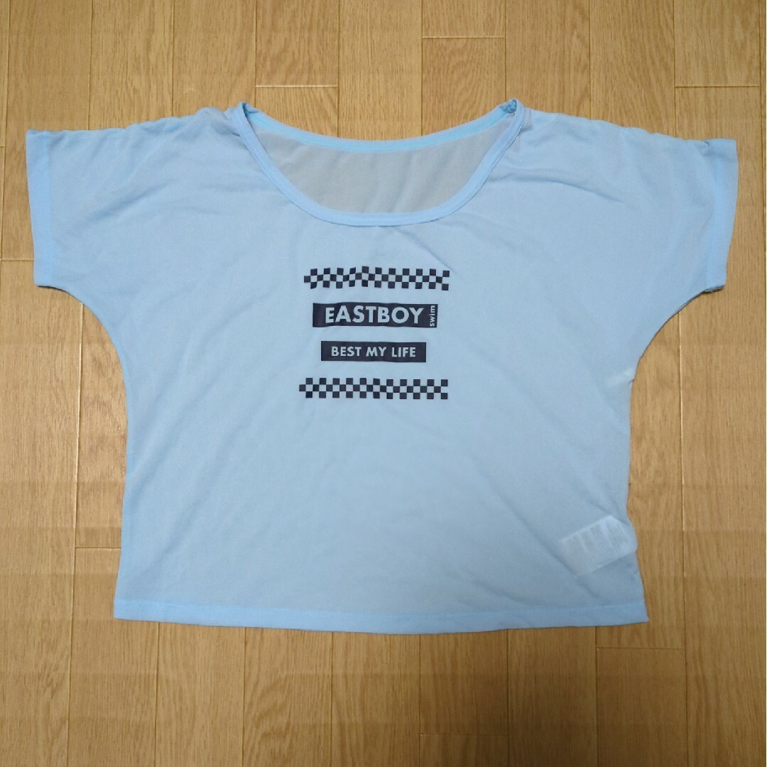 EASTBOY(イーストボーイ)の薄手のTシャツ キッズ/ベビー/マタニティのキッズ服女の子用(90cm~)(Tシャツ/カットソー)の商品写真