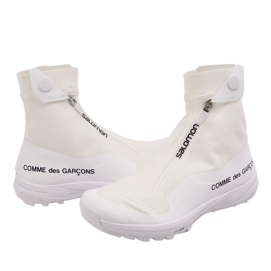 未使用 コムデギャルソン×サロモン COMME des GARCONS×SALOMON スニーカー クライミングシューズ XA‐ALPINE 2 シューズ レディース 23cm ホワイト