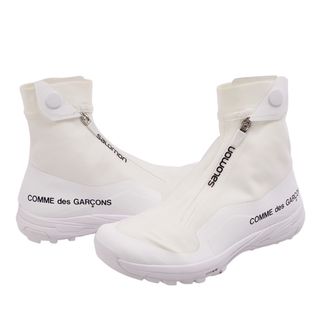 コムデギャルソン(COMME des GARCONS)の未使用 コムデギャルソン×サロモン COMME des GARCONS×SALOMON スニーカー クライミングシューズ XA‐ALPINE 2 シューズ レディース 23cm ホワイト(スニーカー)