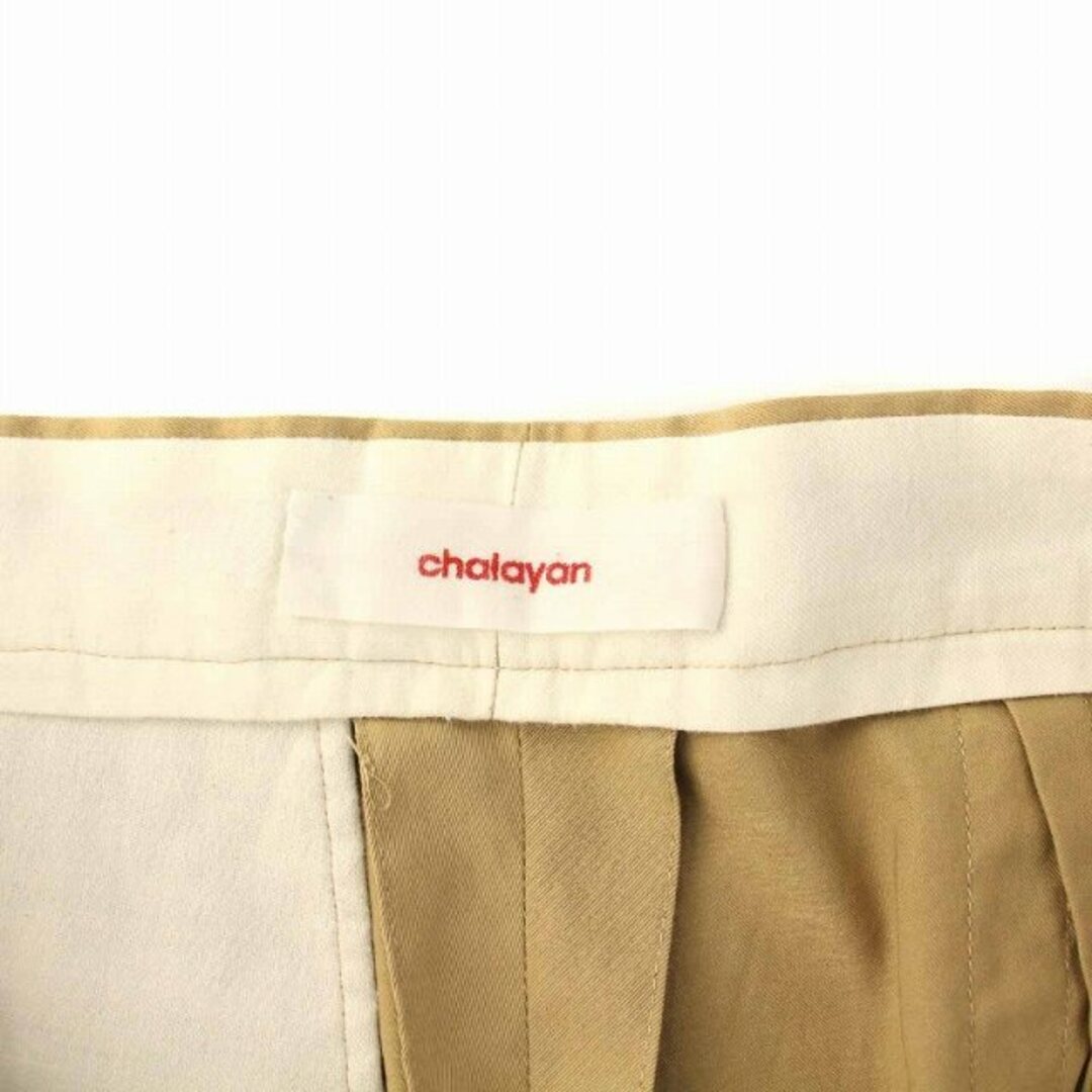 CHALAYAN(チャラヤン)のチャラヤン chalayan パンツ クロップド XS ベージュ メンズのパンツ(スラックス)の商品写真