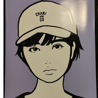 KYNE ポスター CHARI&CO A1サイズ 紫 / 村上隆 花井祐介 松山(その他)