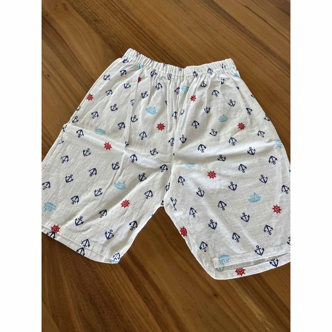 甚平　110 キッズ/ベビー/マタニティのキッズ服男の子用(90cm~)(甚平/浴衣)の商品写真