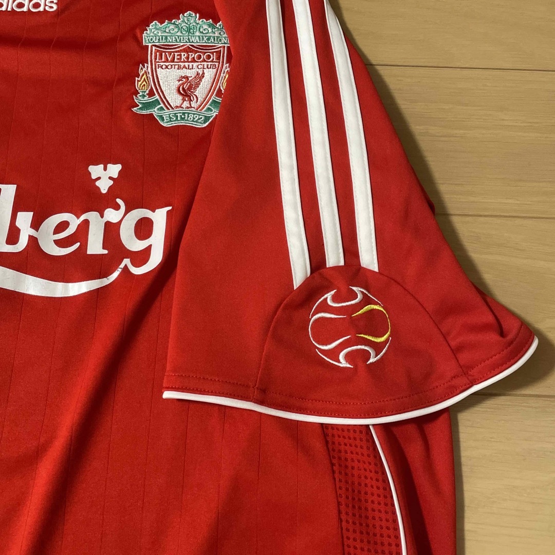 adidas(アディダス)のLiverpool リヴァプール 06-08 ユニフォーム 古着 メンズのトップス(Tシャツ/カットソー(半袖/袖なし))の商品写真