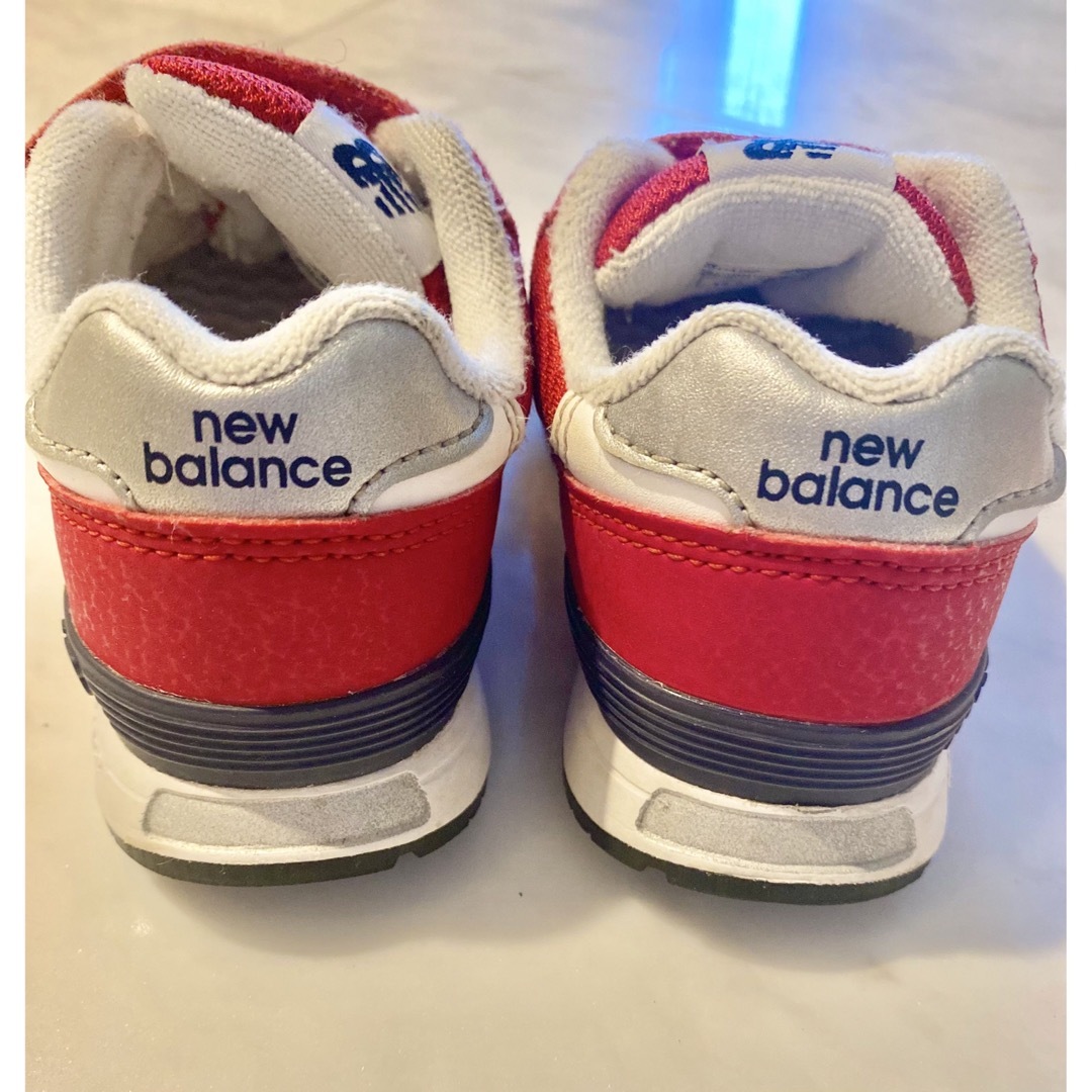 New Balance(ニューバランス)のニューバランス　313 キッズ　スニーカー　赤 キッズ/ベビー/マタニティのベビー靴/シューズ(~14cm)(スニーカー)の商品写真