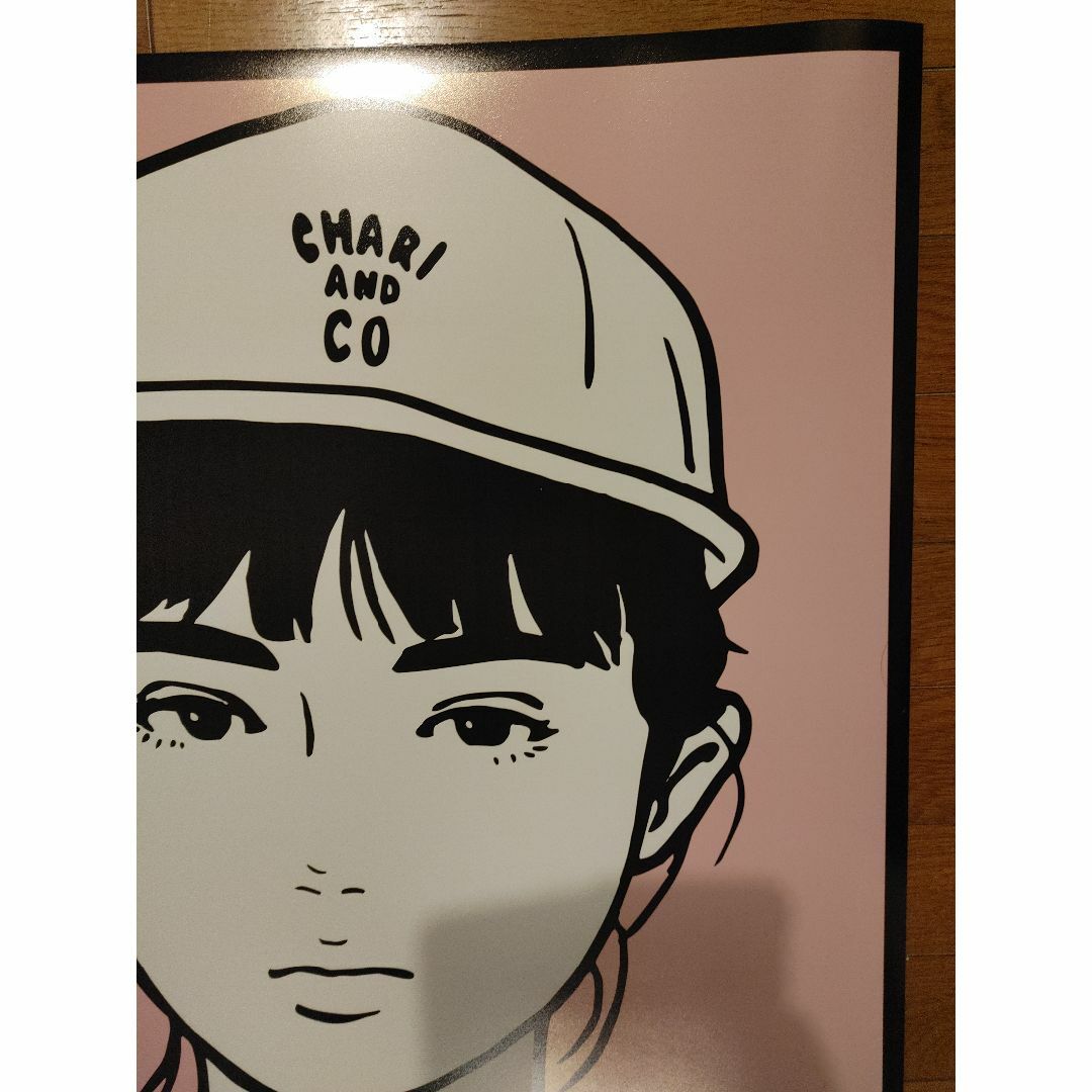 KYNE ポスター CHARI&CO A1サイズ ピンク / 村上隆 花井祐介 | www
