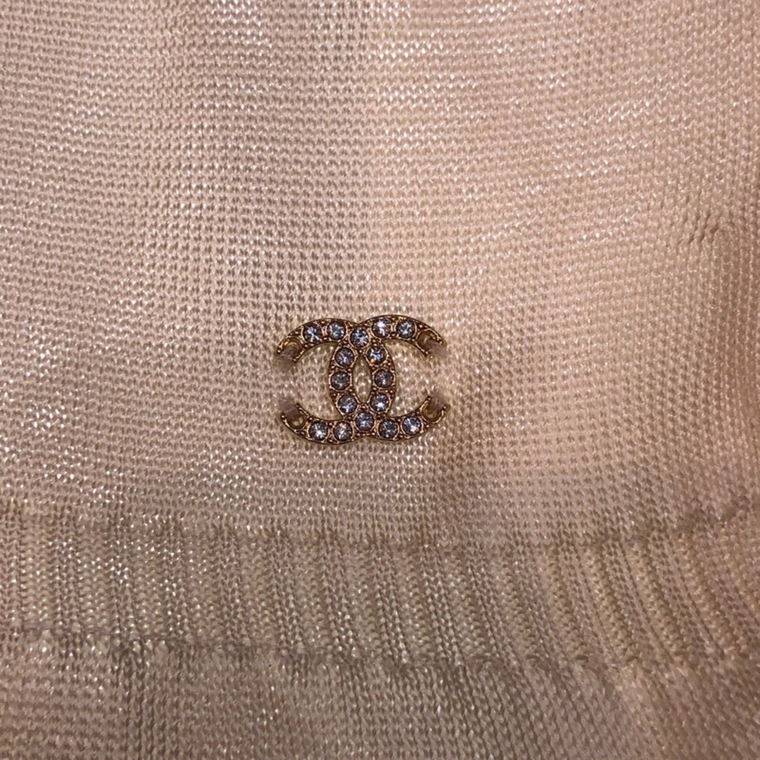 シャネル CHANEL ココマークシルクフリルカットソー23SS カッ