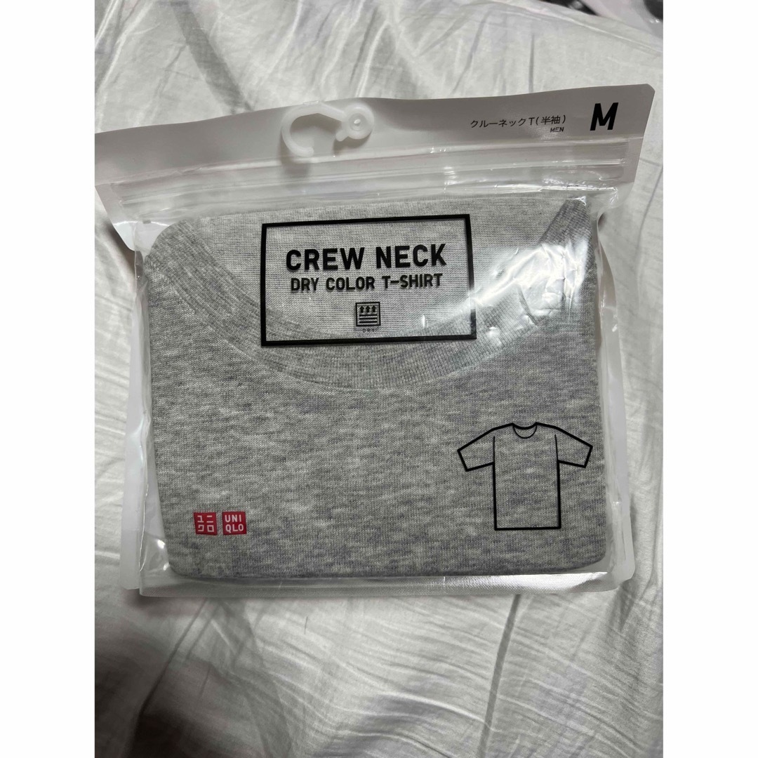 UNIQLO(ユニクロ)のユニクロ　クルーネックT（半袖）メンズ　Mサイズ メンズのトップス(Tシャツ/カットソー(半袖/袖なし))の商品写真
