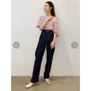 アングリッド ストレートスリムデニム size25