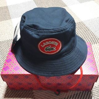 ラコステ(LACOSTE)のLACOSTE × BEAMS / 別注 ヴィンテージバッジ ハット(ハット)