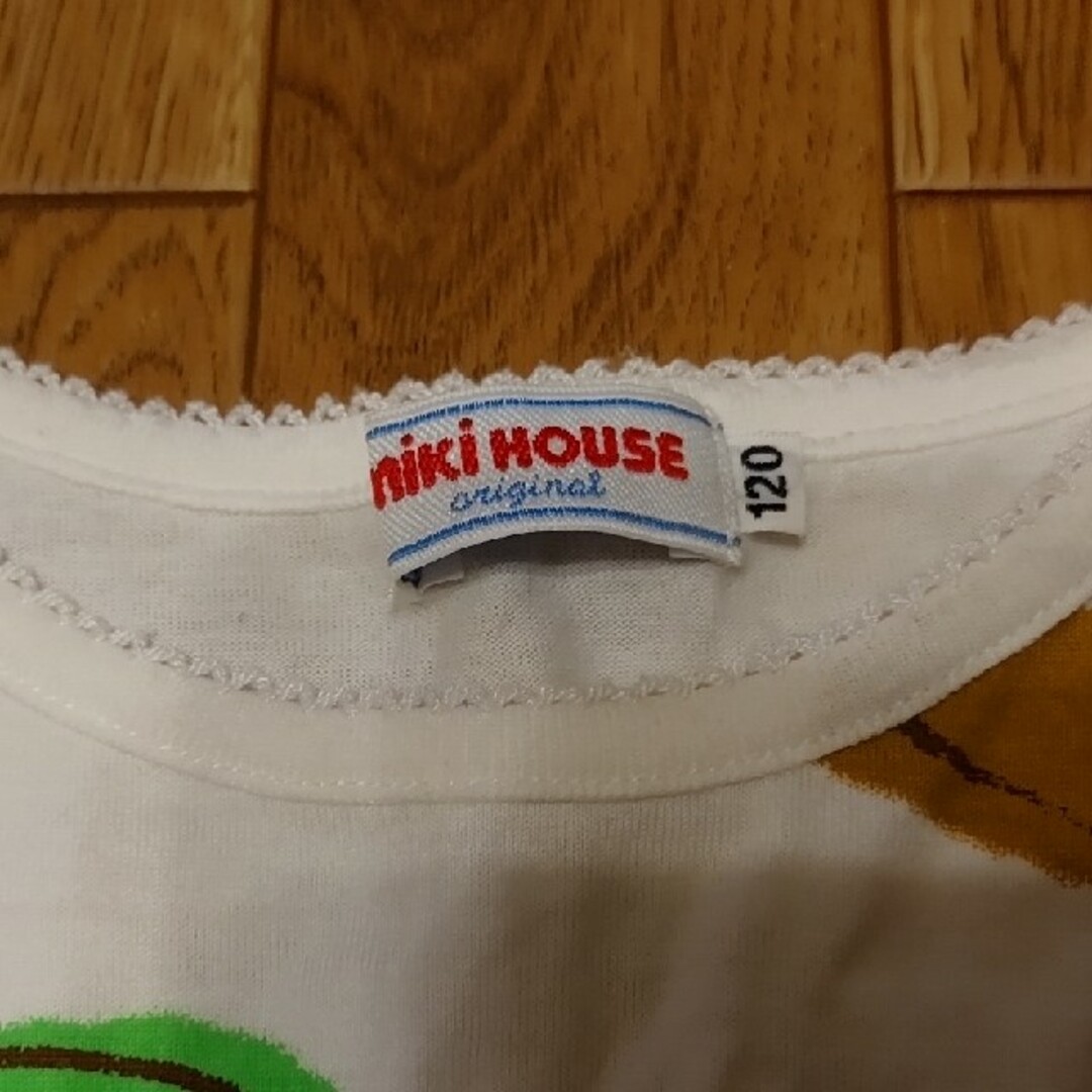 mikihouse(ミキハウス)のミキハウス　Tシャツ　サイズ120 キッズ/ベビー/マタニティのキッズ服女の子用(90cm~)(Tシャツ/カットソー)の商品写真