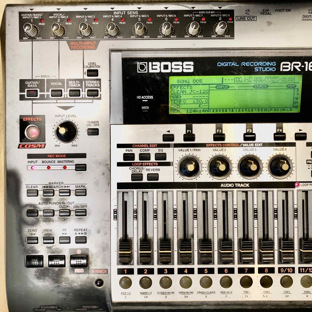 マーカー機能1879. BOSS BR-1600CD❗️マルチトラック レコーダー‼️