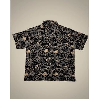 ワコマリア(WACKO MARIA)のgakkin JACQUARD LOTUS LEAVES シャツ M (シャツ)