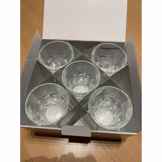 リュミナルク(Luminarc)の【未使用】Luminarc ガラスコップ 5個セット グラニティーオールド(グラス/カップ)