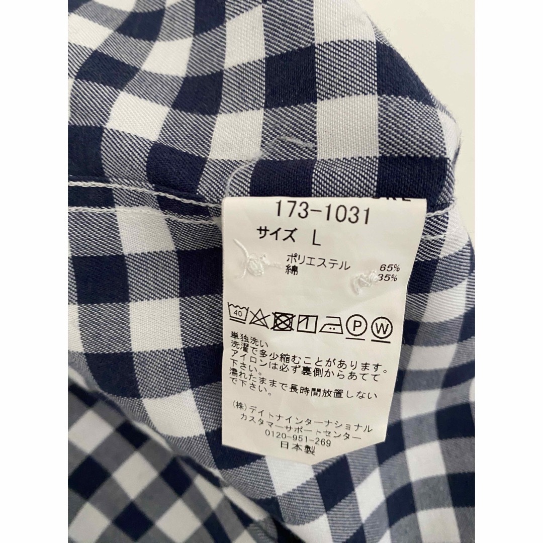 ト送料込 【フリークスストア】ギンガムチェック シャツ L - 通販
