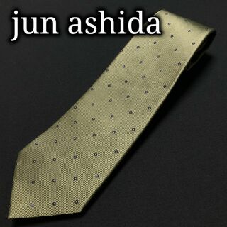 ジュンアシダ(jun ashida)のジュンアシダ ドット グリーン ネクタイ A103-S04(ネクタイ)