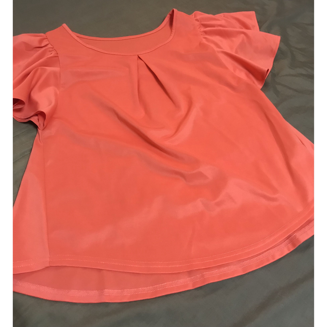 CECIL McBEE(セシルマクビー)のCECIL McBEE  フリル袖トップス レディースのトップス(カットソー(半袖/袖なし))の商品写真