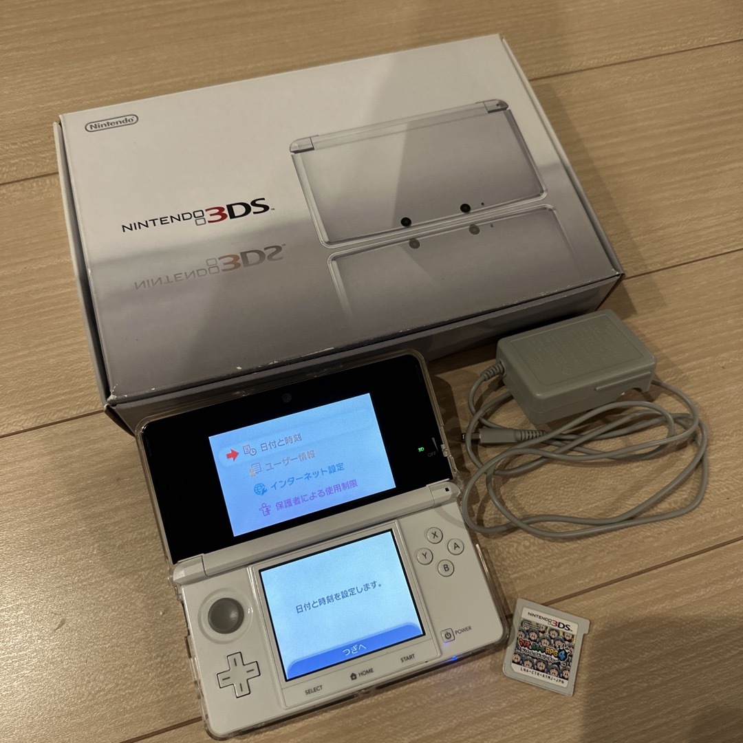 Nintendo ニンテンドー 3DS本体+おまけソフト付き【匿名・送料込み】携帯用ゲーム機本体