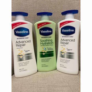 Vaseline - ヴァセリン アドバンスドリペア ボディローション❤️３本セット