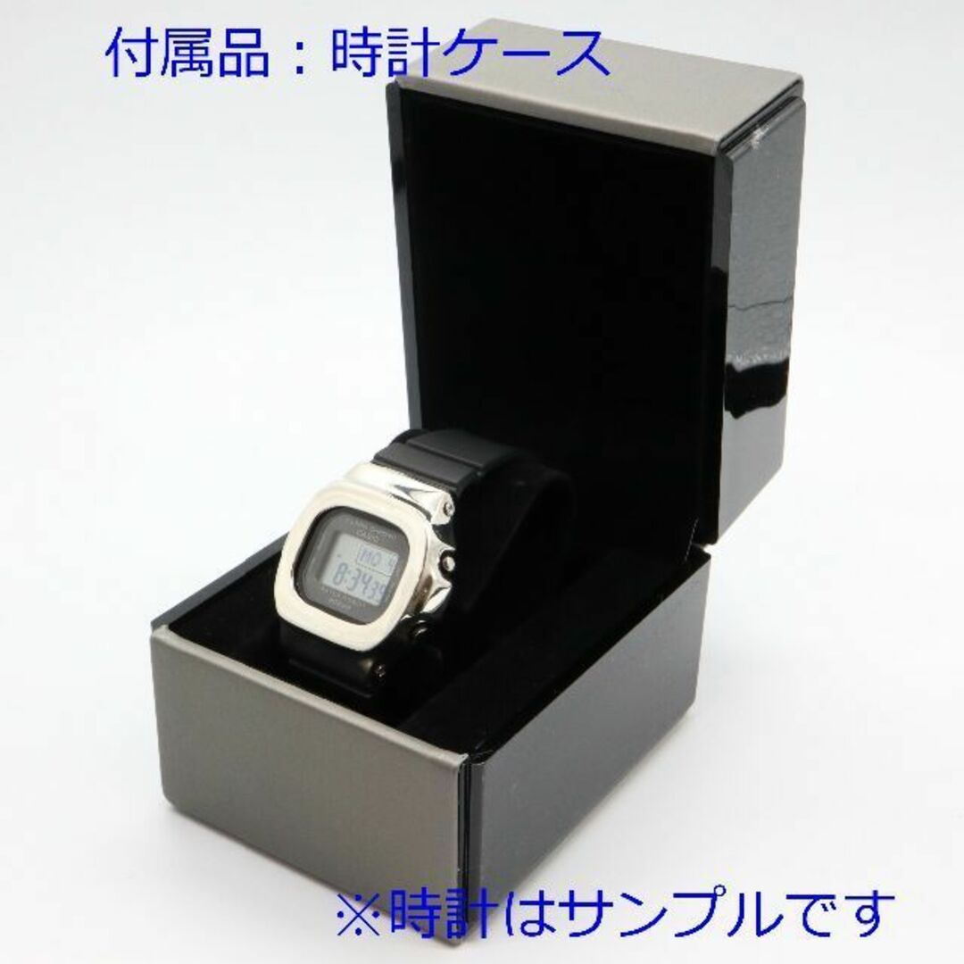 カスタムGショック BGD5000 シルバー925製 鏡面加工 ブラック 鑑定済