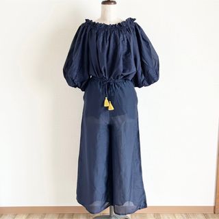 美品　drawer セットアップ　38 ネイビー