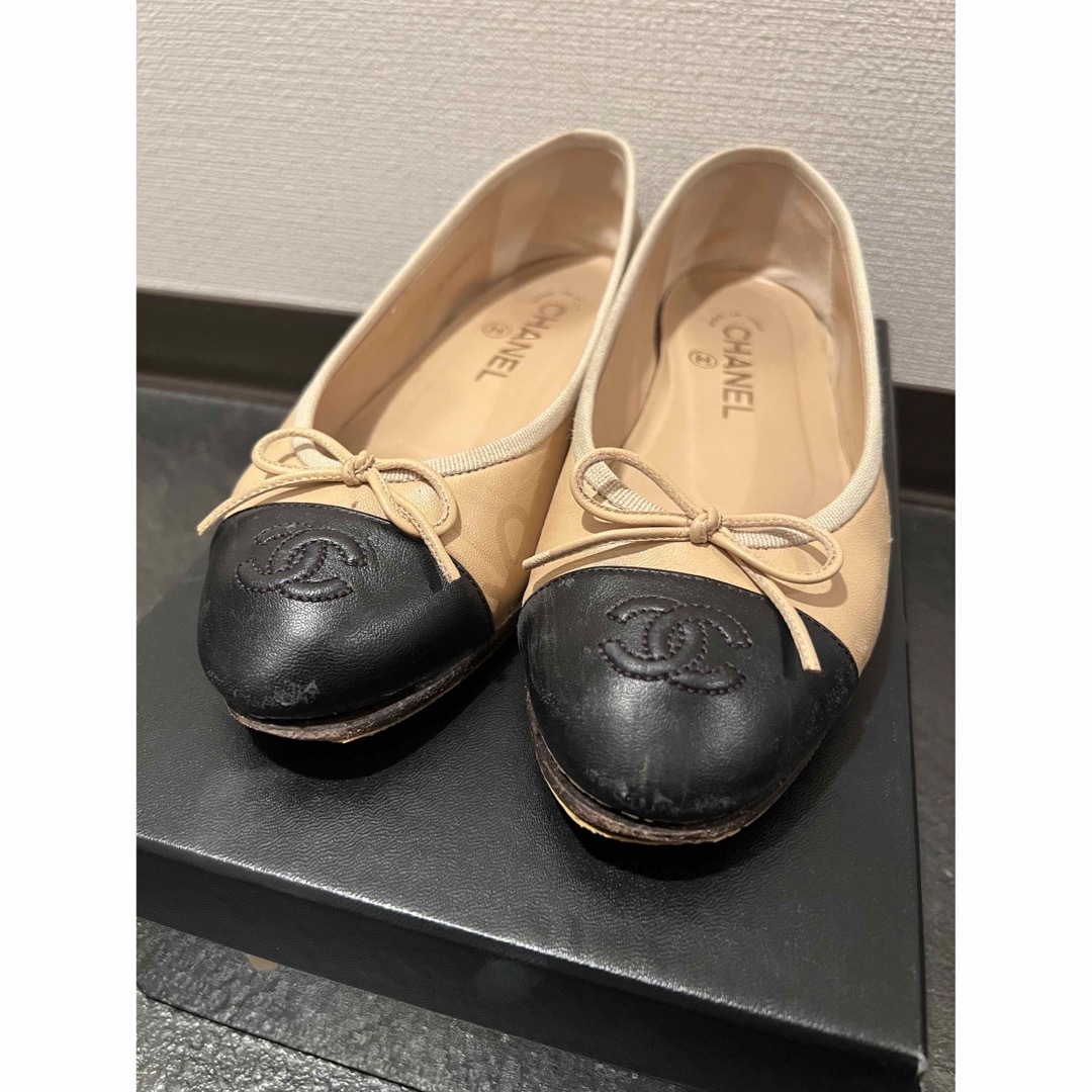 CHANEL シャネル バレリーナ 36 23.0cm-eastgate.mk