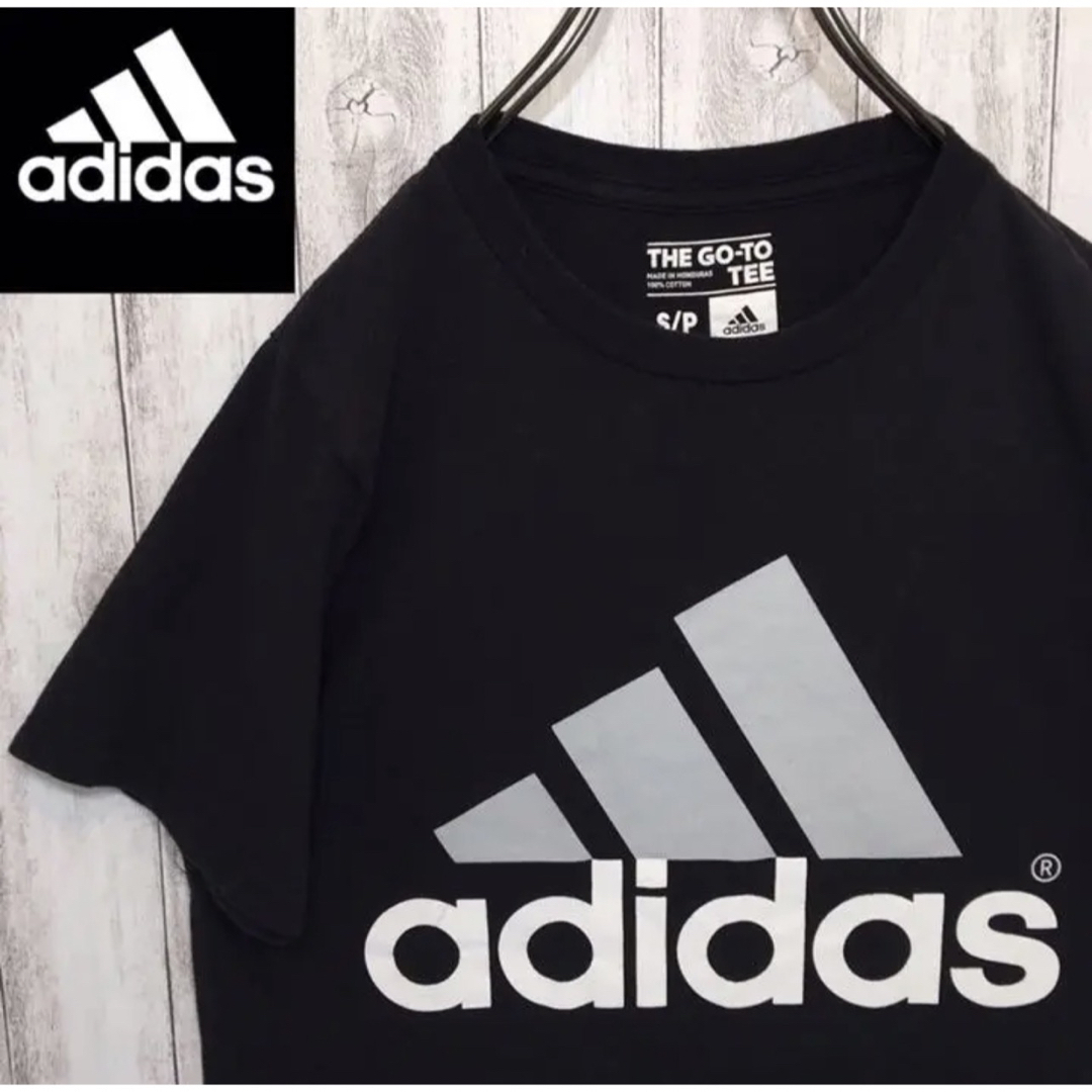 adidas(アディダス)のアディダス ビックロゴ  半袖　プリントTシャツ レディースのトップス(Tシャツ(半袖/袖なし))の商品写真