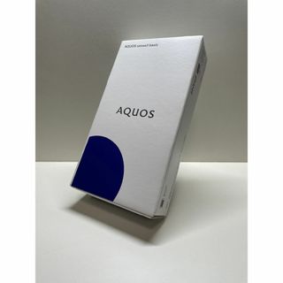 シャープ(SHARP)の【未使用品】AQUOS sense3 basic ブラック UQモバイル版(スマートフォン本体)