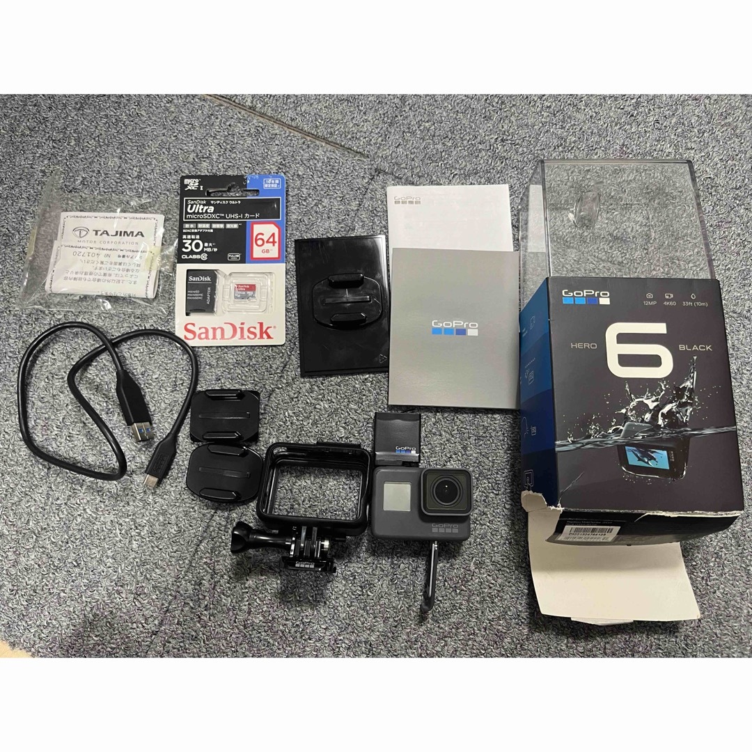 GoPro - GoPro HERO6 BLACKの通販 by りん's shop |ゴープロならラクマ