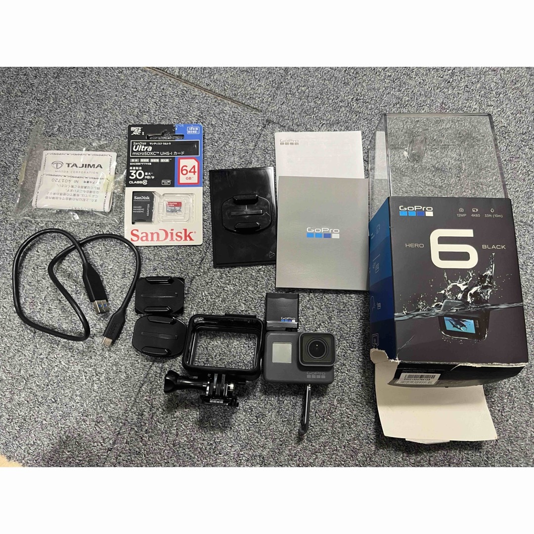 GoPro HERO6 BLACKコンパクトデジタルカメラ