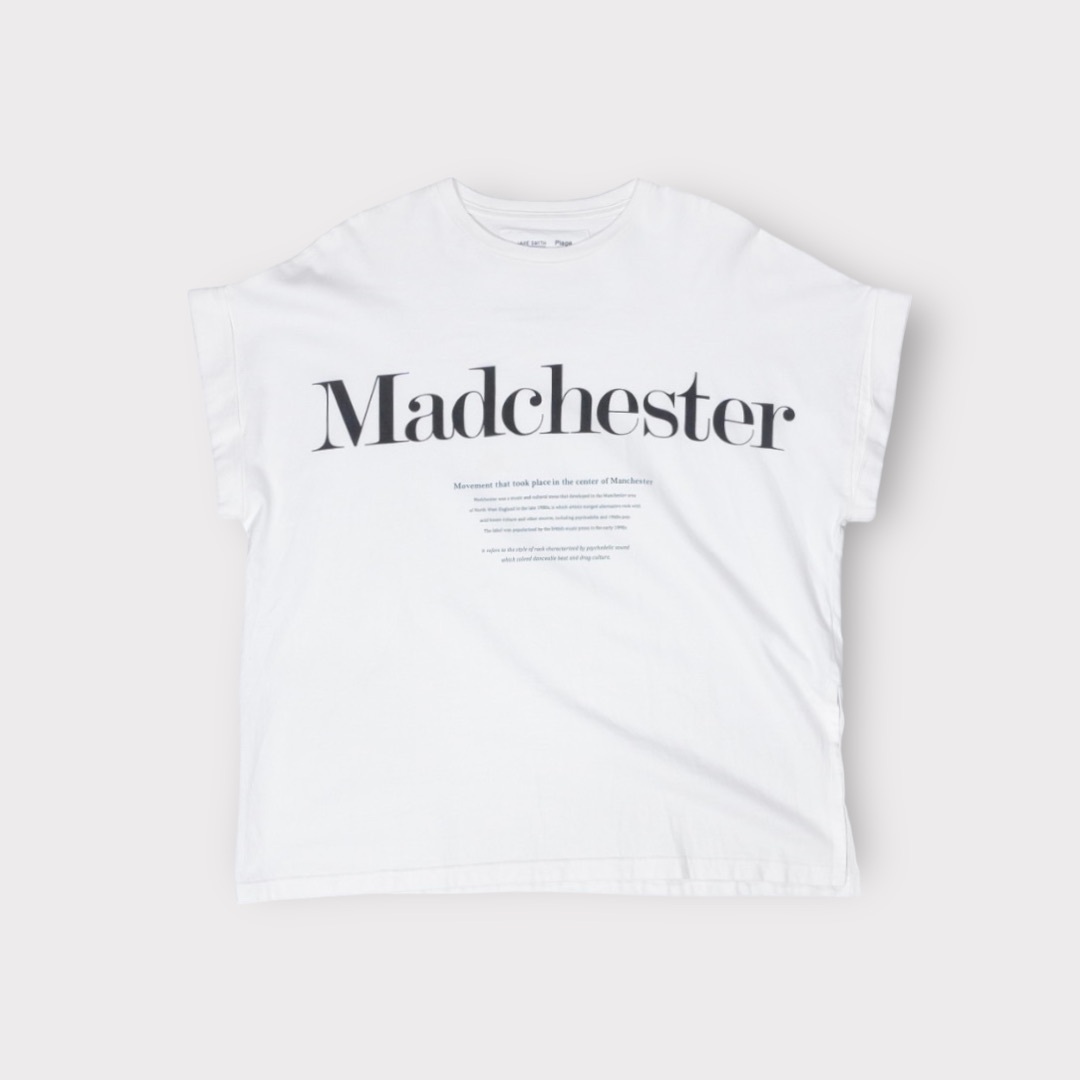 Plage【SP NO/SL MADCHESTER Tシャツ】
