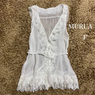 ムルーア(MURUA)のMURUA   羽織り　FREESIZE(ベスト/ジレ)