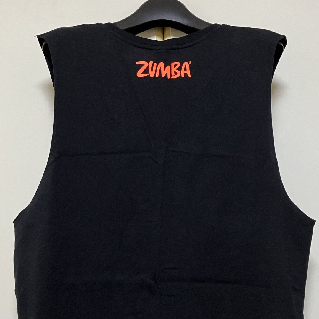 Zumba(ズンバ)のZUMBA タンクトップ ロング丈 ズンバウェア jwi正規品 トップス 黒 レディースのトップス(タンクトップ)の商品写真