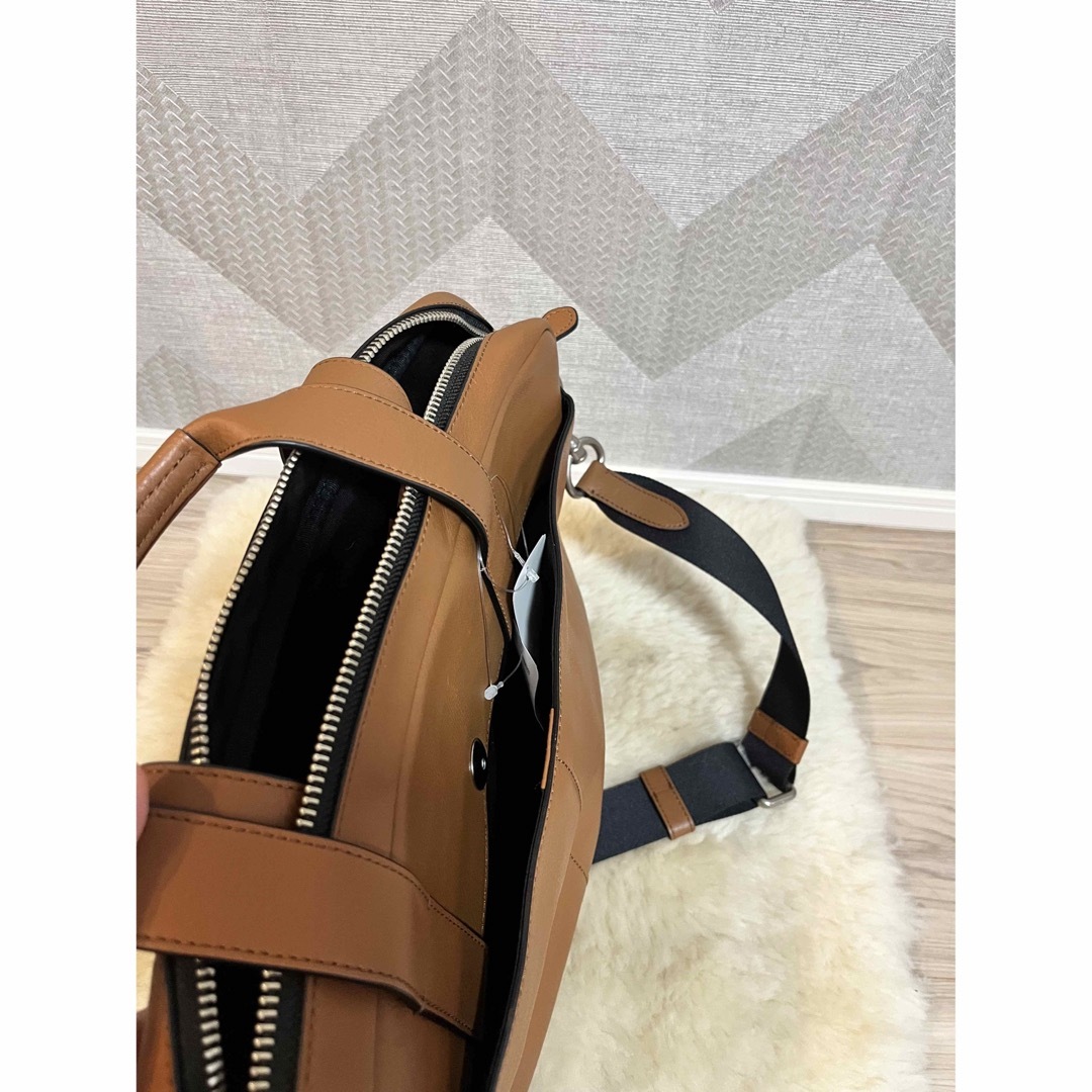 COACH - ✨新品未使用✨ coach 鞄 ビジネス ショルダー バッグ 本革の