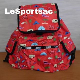 レスポートサック(LeSportsac)の新品未使用 極美品 LeSportsac Voyagerバックパック タグ付き(リュック/バックパック)