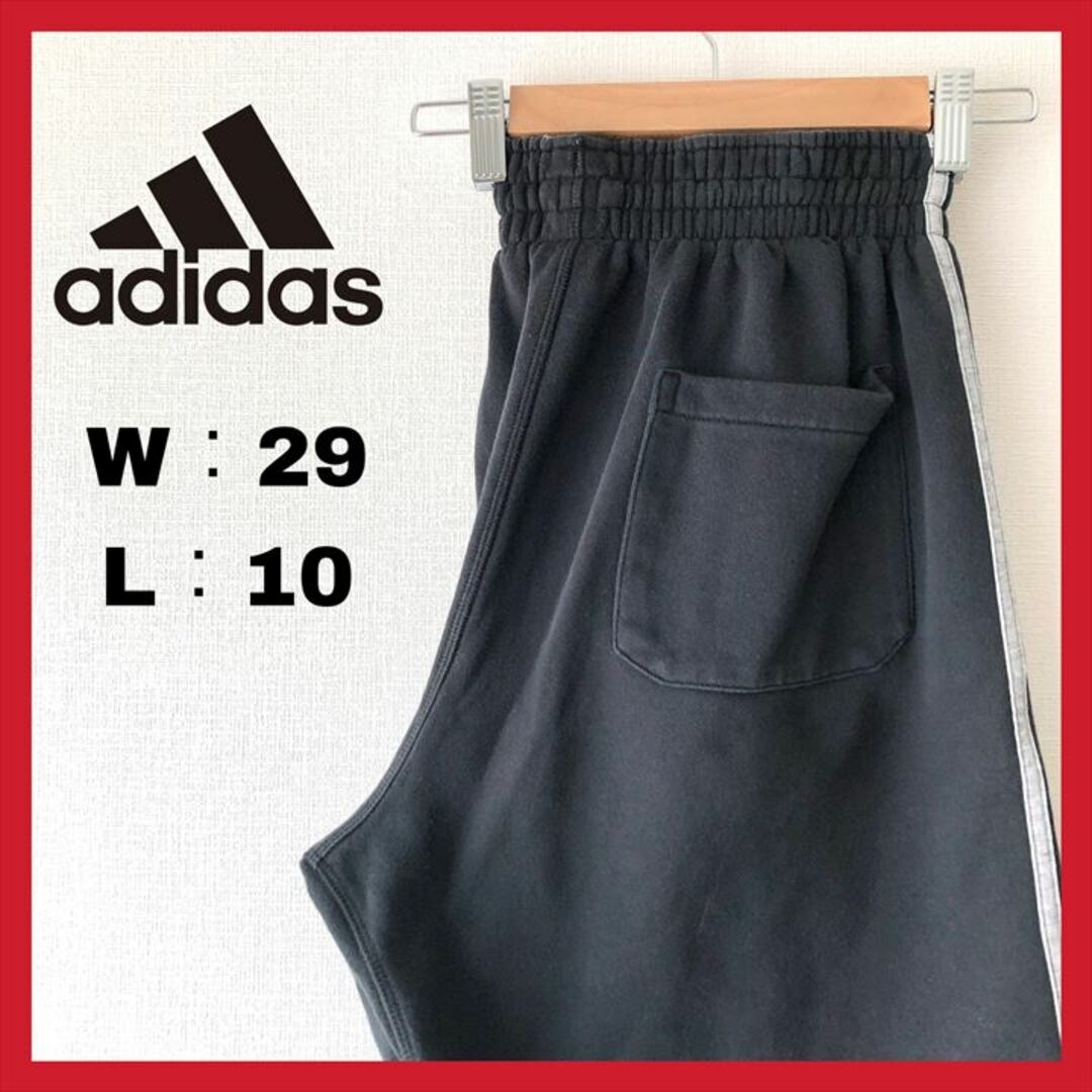 adidas(アディダス)の90s 古着 アディダス ハーフパンツ ジャージ Ｗ29Ｌ10 メンズのパンツ(ショートパンツ)の商品写真