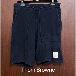 トムブラウン ショートパンツ 短パン ネイビー 金ボタン | www