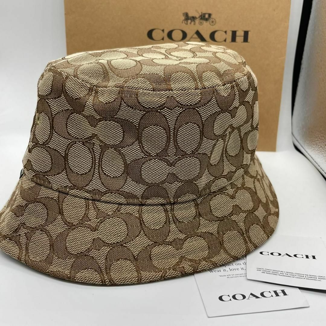 COACH シグネイチャー バケットハット