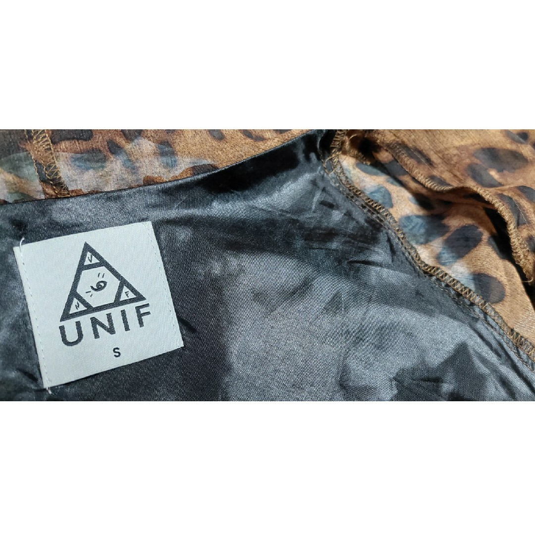 UNIF レオパード　カーディガン