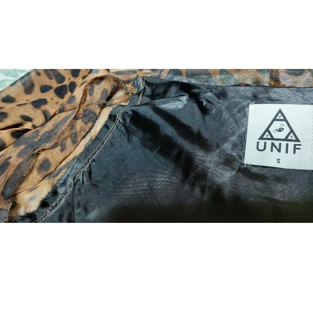 UNIF レオパード　カーディガン