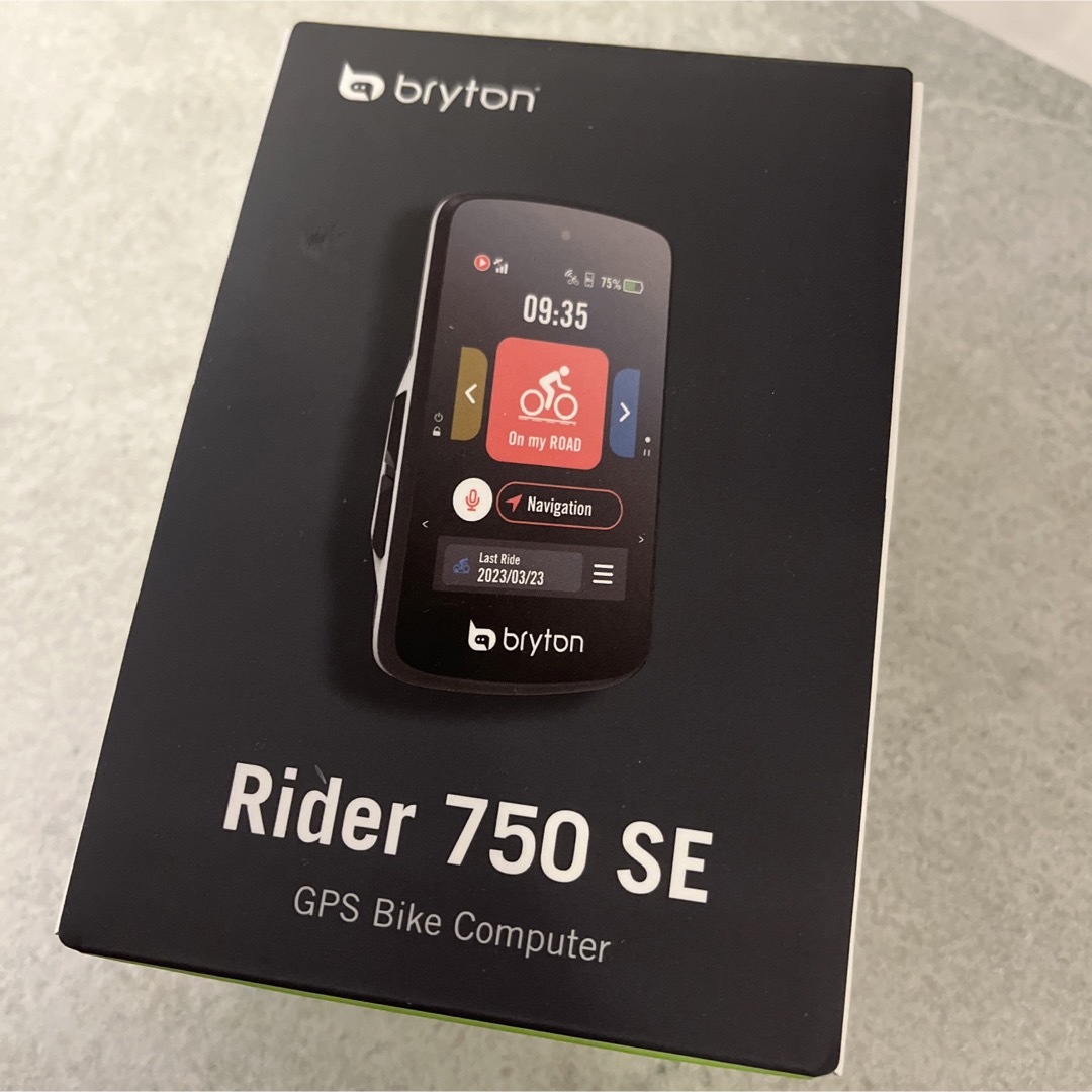 2023年9月製造　ブライトン bryton rider 750SEお願いします