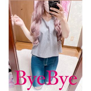 バイバイ(ByeBye)の5244.ByeBye バックシースルー ノースリーブカットソー(カットソー(半袖/袖なし))