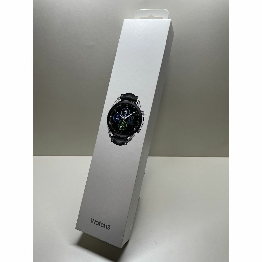 SAMSUNG(サムスン)の【新品未開封】SAMSUNG Galaxy Watch3 45mm ミシルバー メンズの時計(腕時計(デジタル))の商品写真